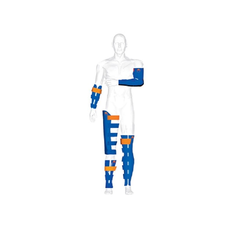 Kit atele de imobilizare rigide cu structura interna flexibila Blue Splint Spencer