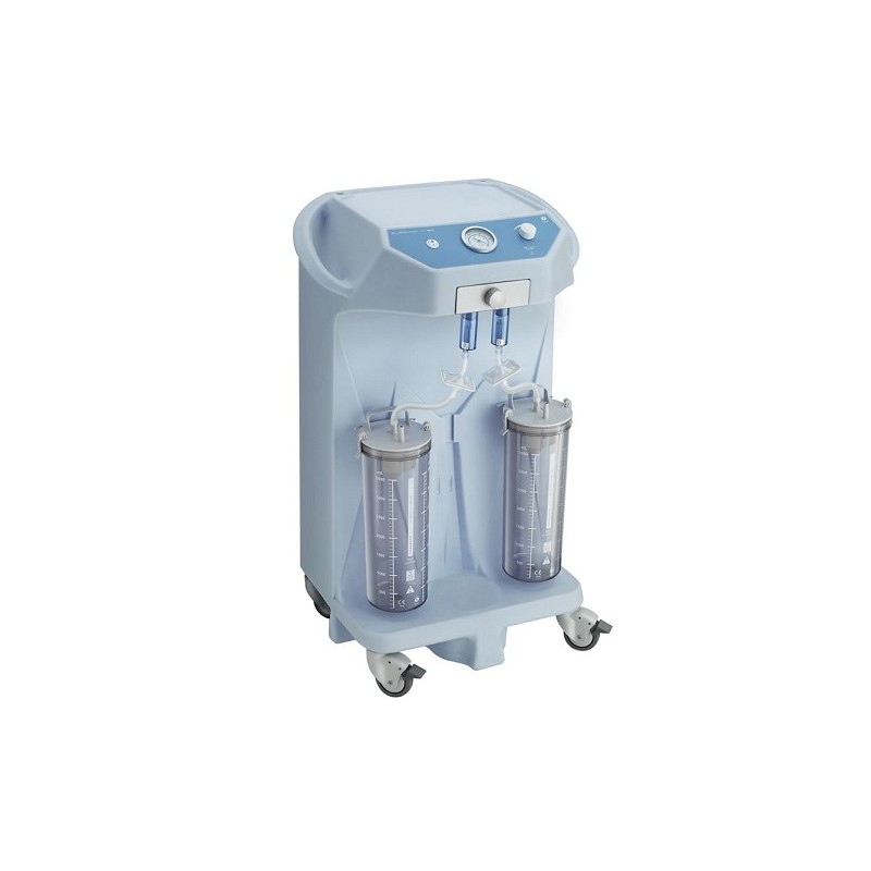 Aspirator chirurgical de secretii EUROVAC H90 - 90 L/min cu 2 vase colectoare x 4 litri